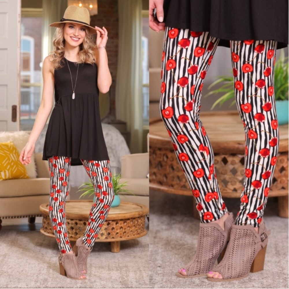 Cherry Print Leggings